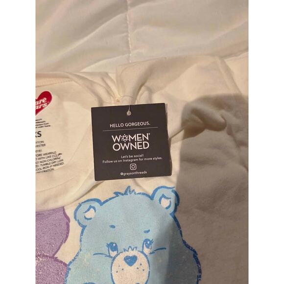 Grayson Threads Care Bears Graphic T-Shirt Women's NWT Vintage Style Tee XS - Picture 2 of 7